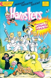 Adolescent Radioactive Blackbelt Hamsters #1. Eclipse. Art by Stan Sakai.