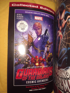Inside front cover / Guardians of the Galaxy ad