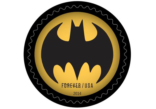 Batman Forever + Forever Stamp = Batman Forever Stamp