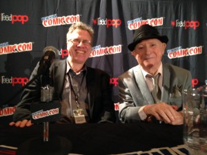 Danny Fingeroth and Irwin Hasen, comics legend.