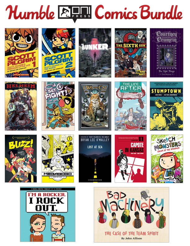 Humble Oni Press Comics Bundle (pay what you want and help charity)