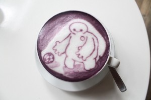 Sweet Purple Potato Latte