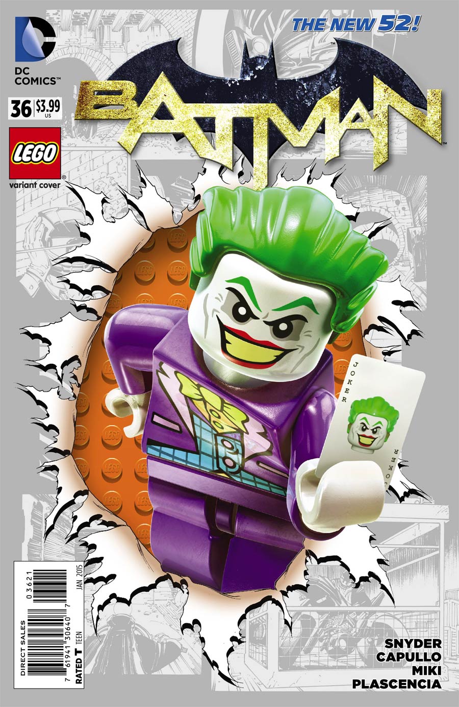 DC Comics Month-to Month Sales: November 2014 - Where's My LEGO Batman?!