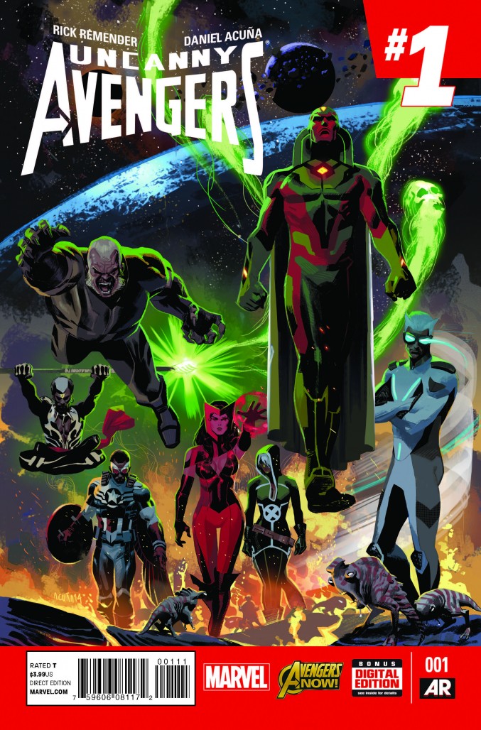 Uncanny Avengers #1 Cover - Art by Daniel Acuña