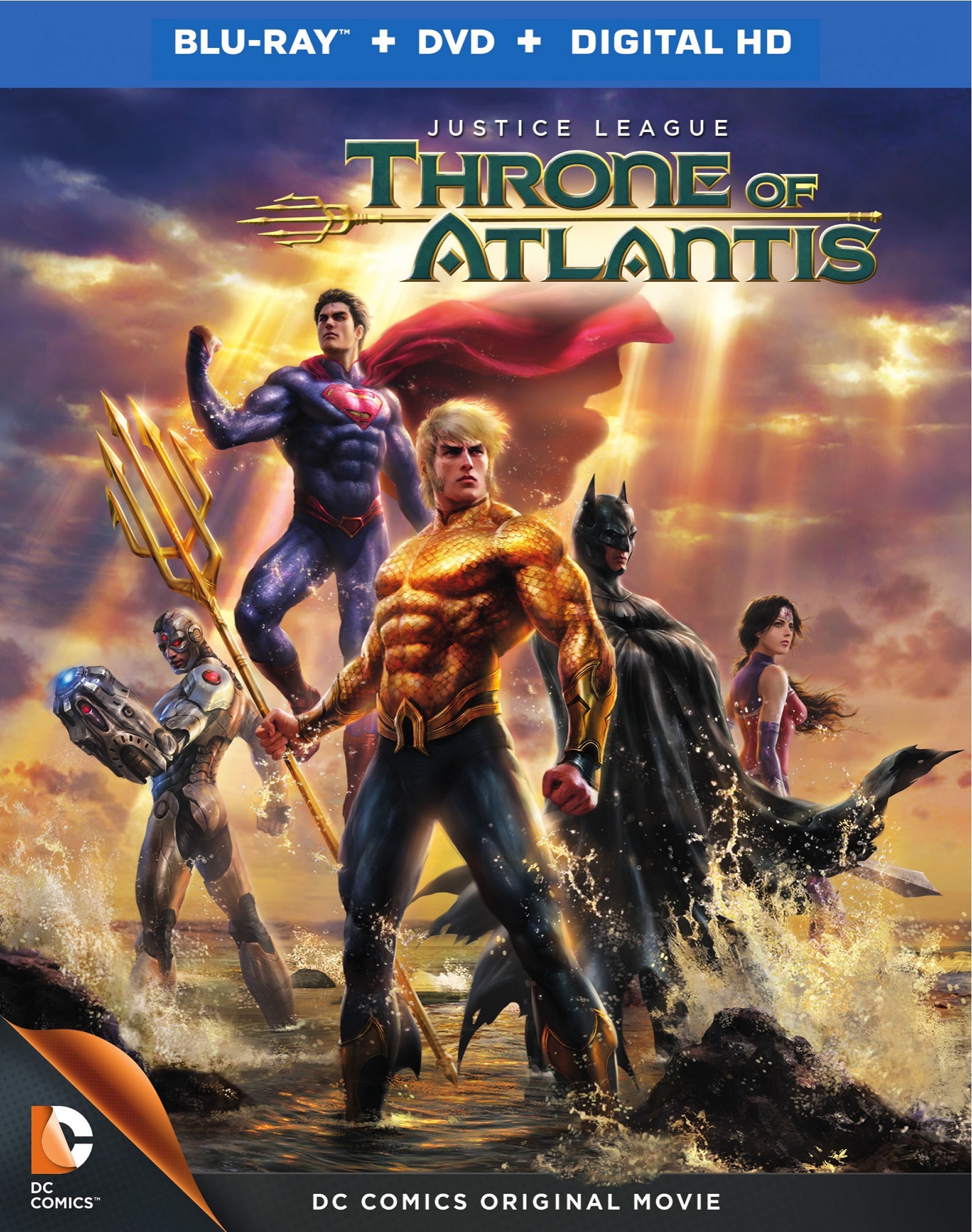 Review: Justice League Throne of Atlantis Animated Goes Deep