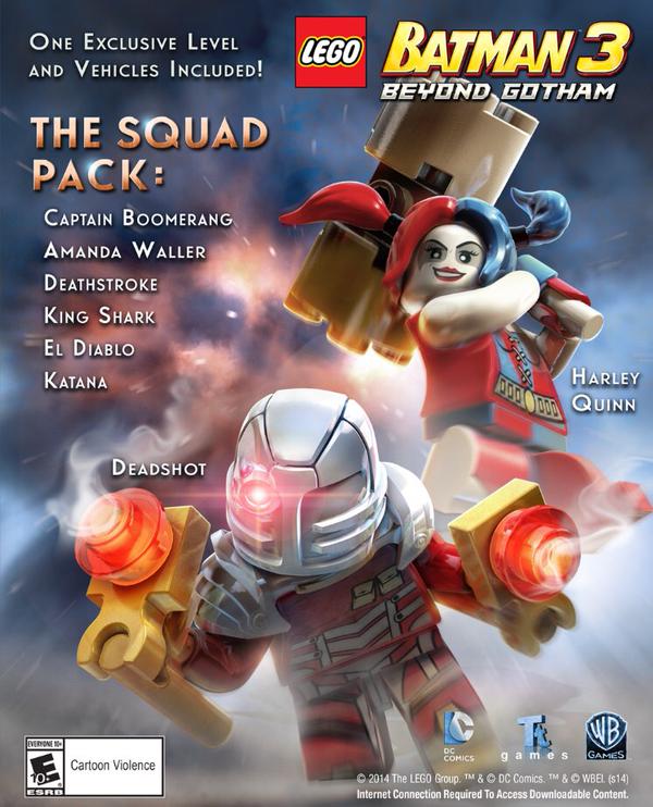 Lego Suicide Squad DLC Out Today