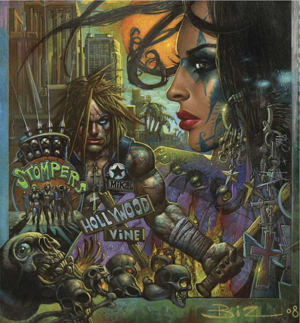 Art for Lost Angeles by frequent Eastman collaborator Simon Bisley, via CBR