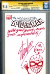 stan lee spidey sketch