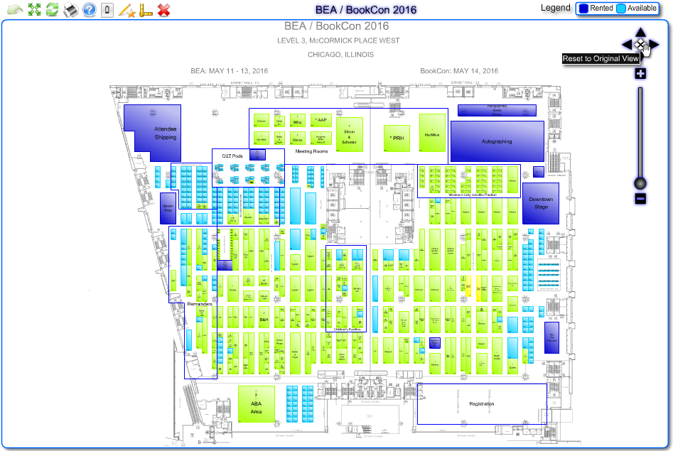 BEA 2016 initial map