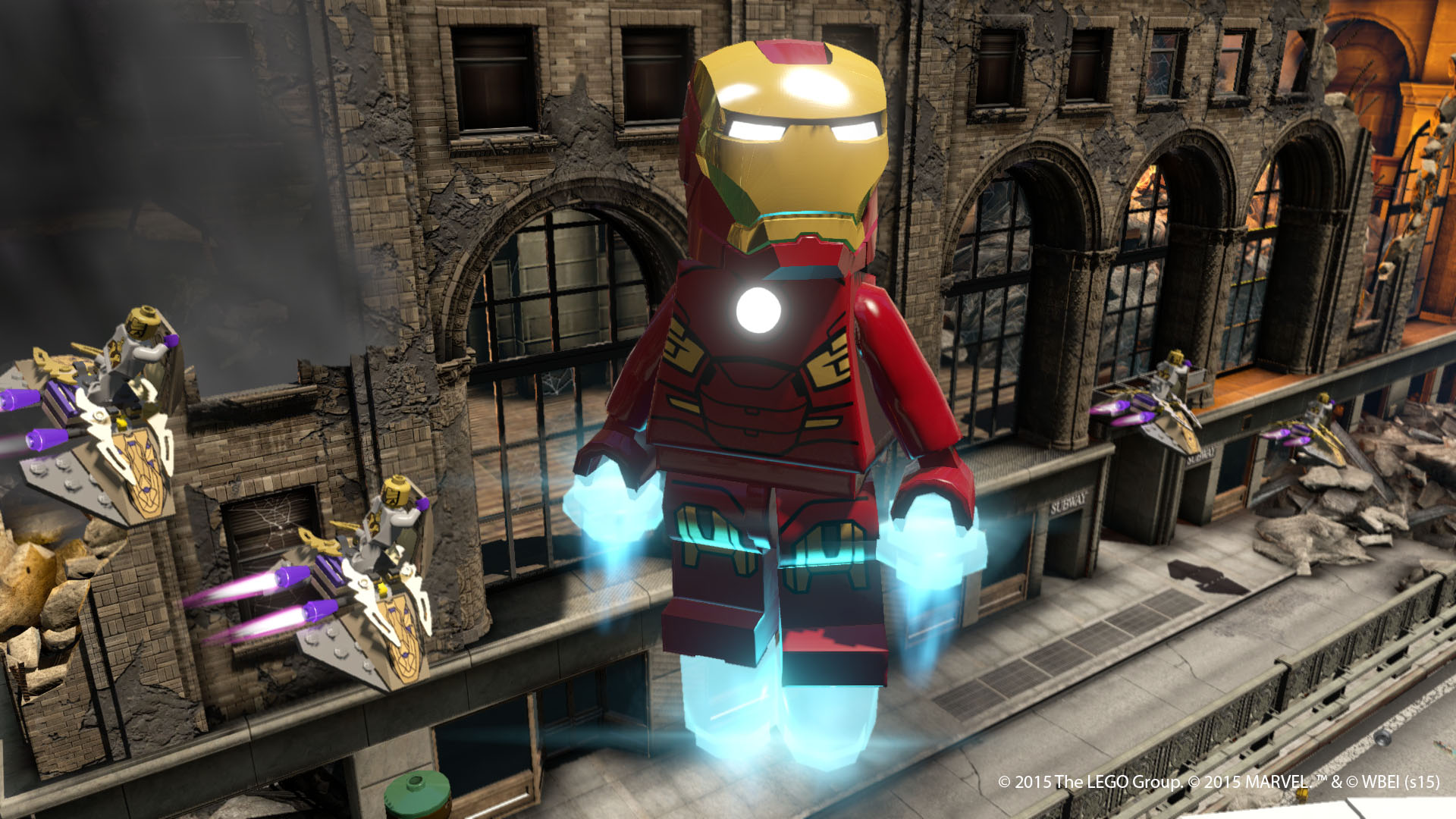 Marvel Avengers 4D New York City Jigsaw Puzzle CONSTRUCTION Game Endgame Lego 