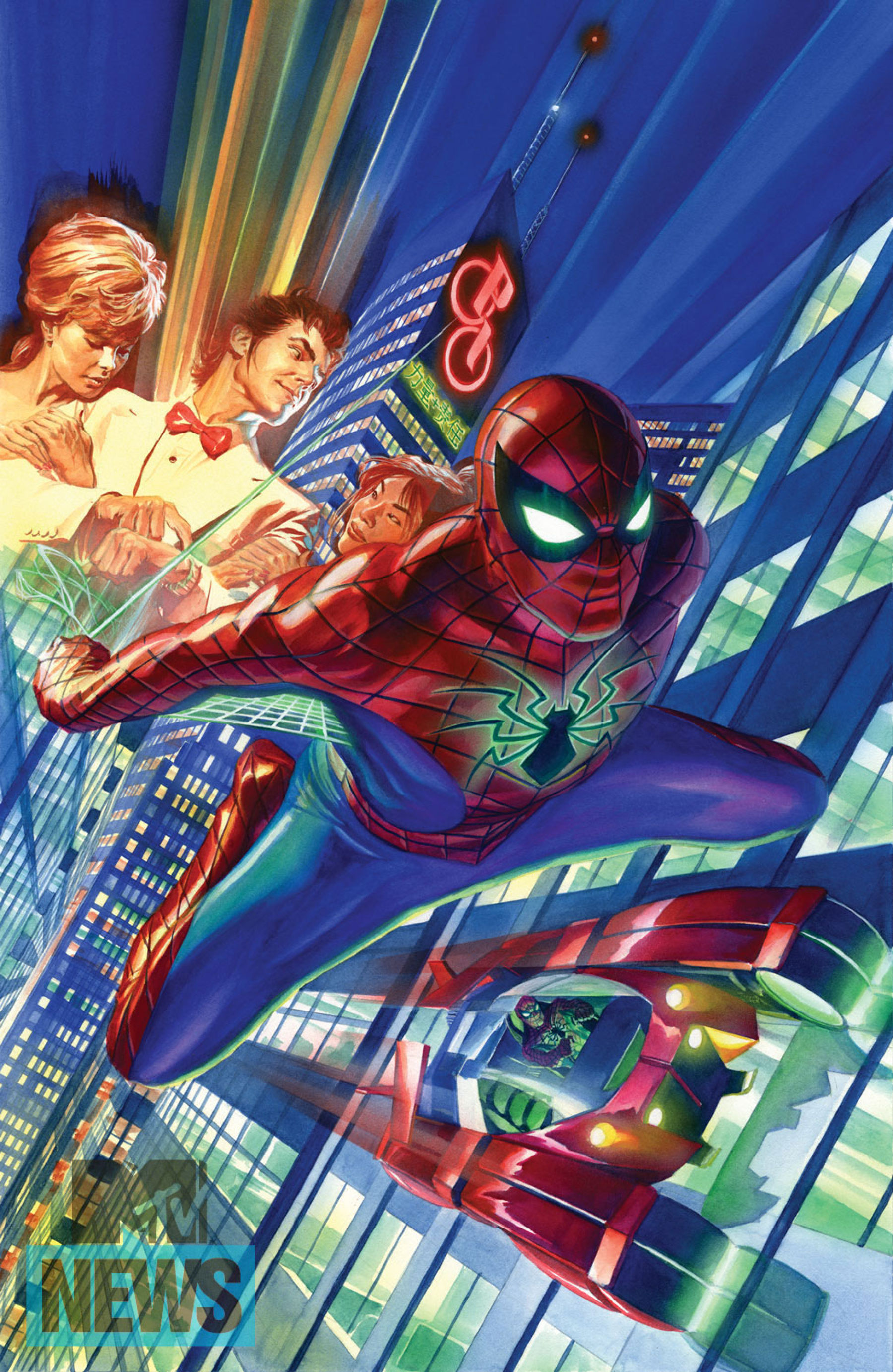 Amazing Spider-Man (2015) # 1 – Alex Ross Art