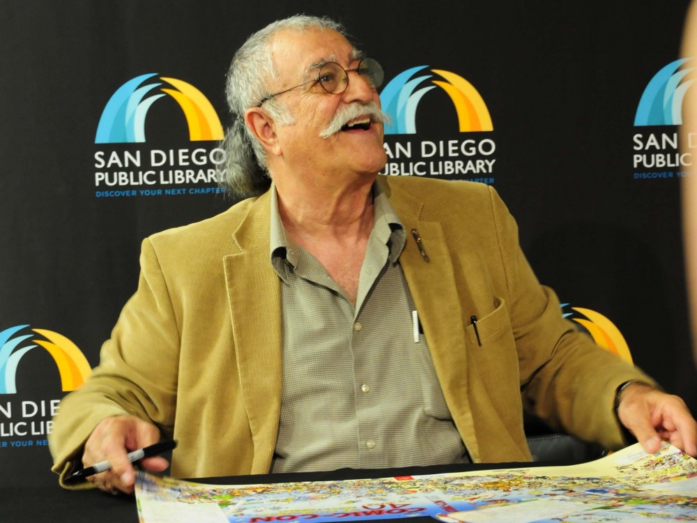 Sergio Aragones, looking friendly as always