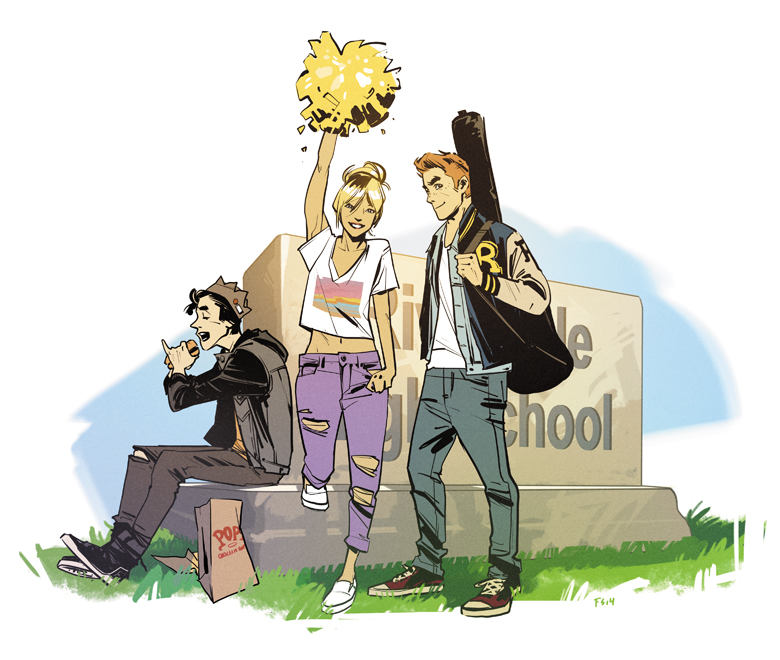 Archie #1 (art by Fiona Staples)