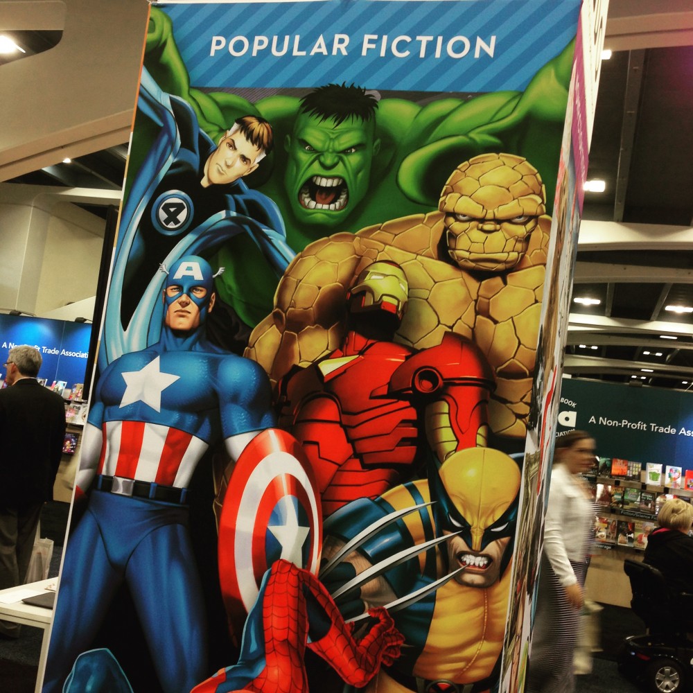 ALAAC '15: Poplur Fiction, Illustrated Fiction, Graphic Novels - it's all comic books