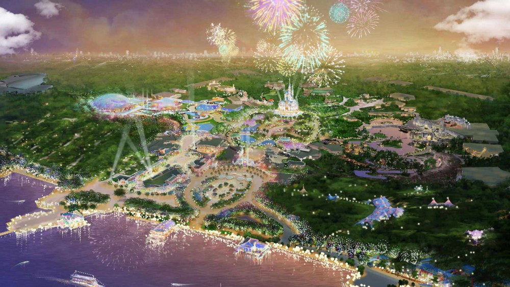 shanghai disneyland resort-map4