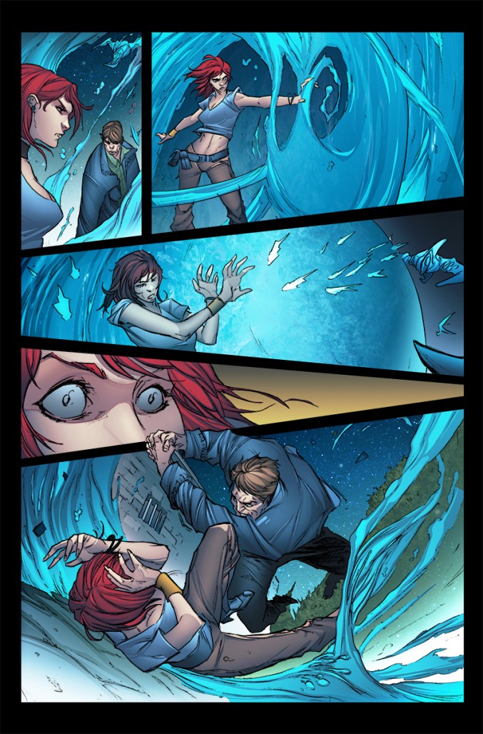 Fathom Blue #3 Interior Art