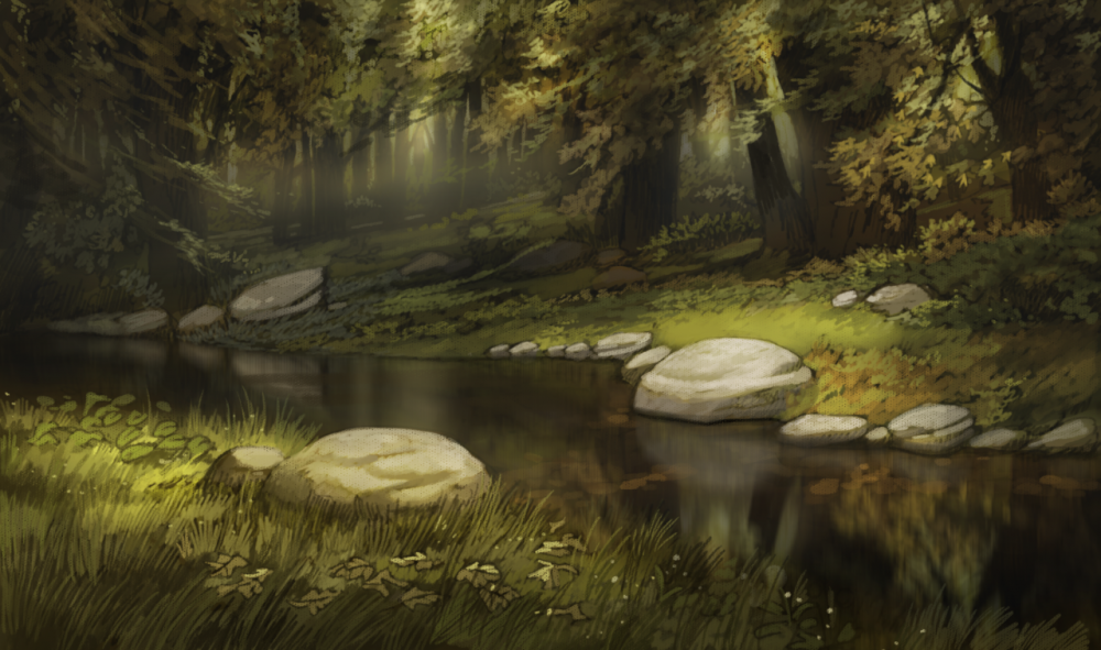 Background art by Nick Cross