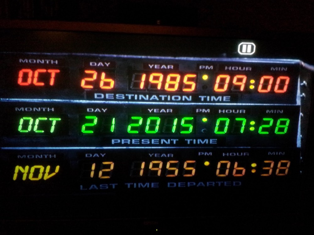 BttF Clock 2015