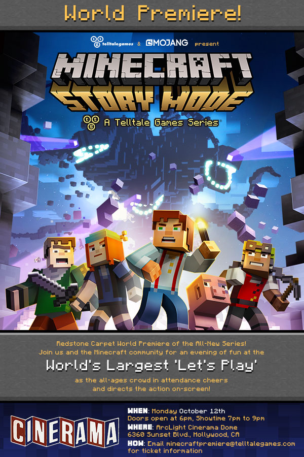 Minecraft: Story Mode - A Telltale Games Series (Video Game 2015