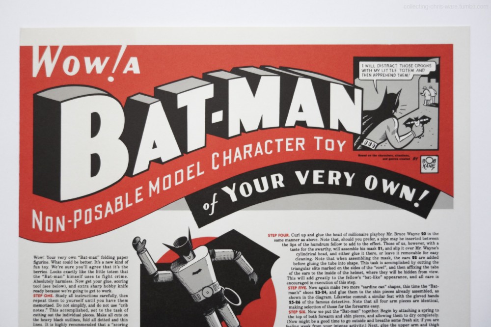 batman chris ware