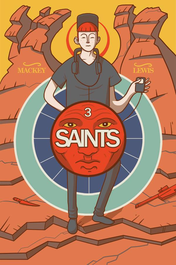 'Saints' cover art issue #3 by Ben Mackey