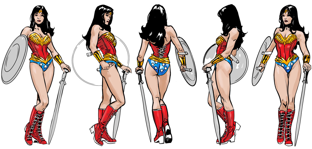 Wonder Woman: the feminist, Comics and graphic novels