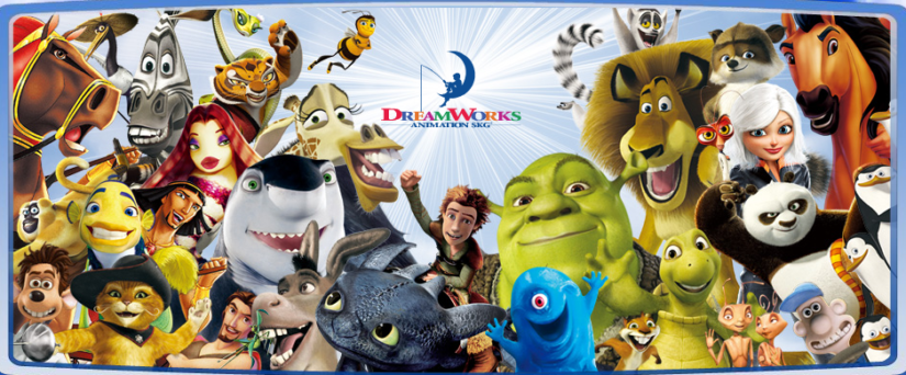 Cartoon Characters: Madagascar and Shrek (PNG)