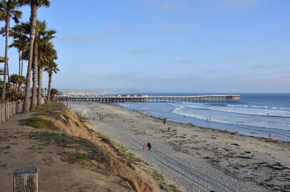 Pacific Beach and Crystal Pier