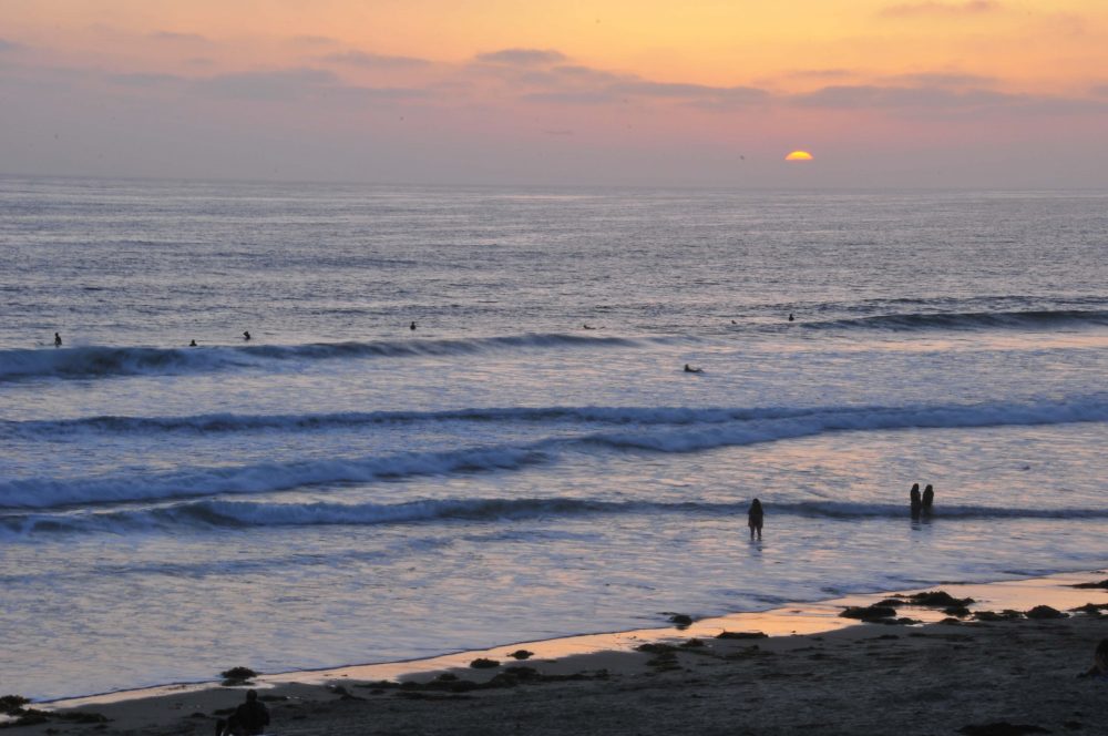 Sunset at Black's Beach