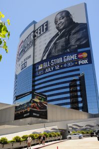 Hyatt featuring All Star Game Advertising