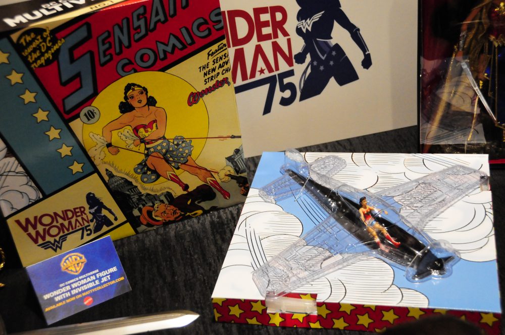 Wonder Woman Figure and Invisible Jet
