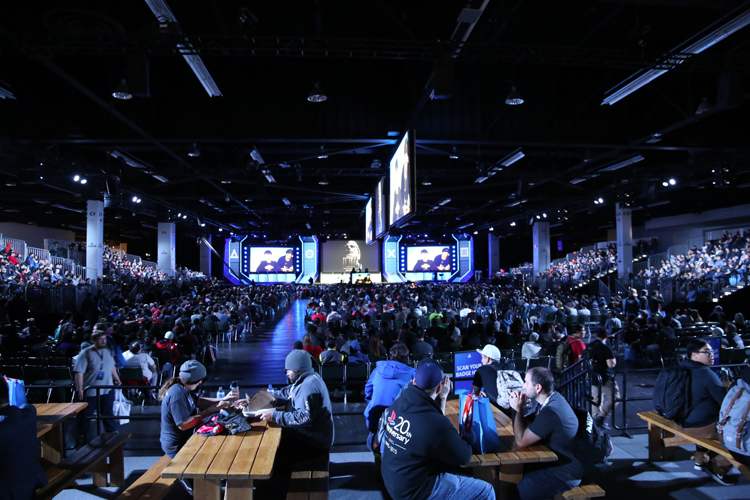 Audience during Hideo Kojima Death Stranding panel