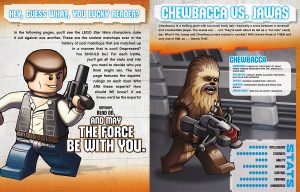 Excerpt from LEGO STAR WARS: FACE OFF. I'll put all my blocks on Chewie.
