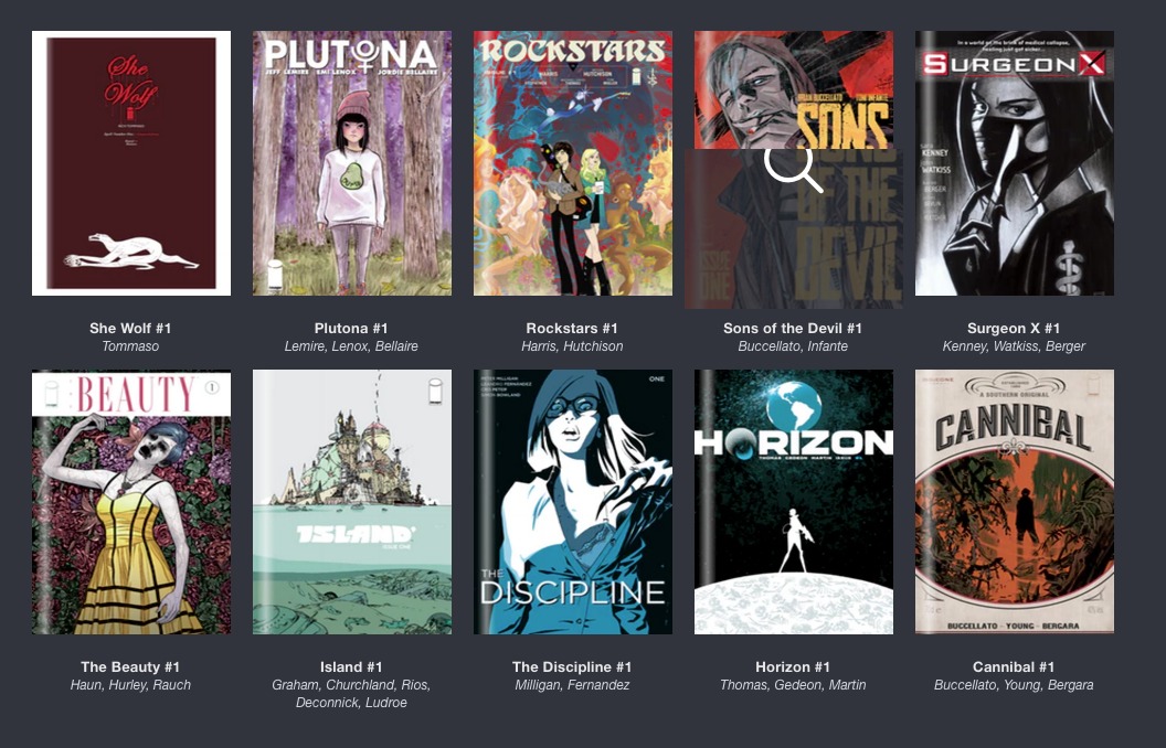 Humble Comics Bundle  IMAGE at 25  pay what you want and help charity .jpeg