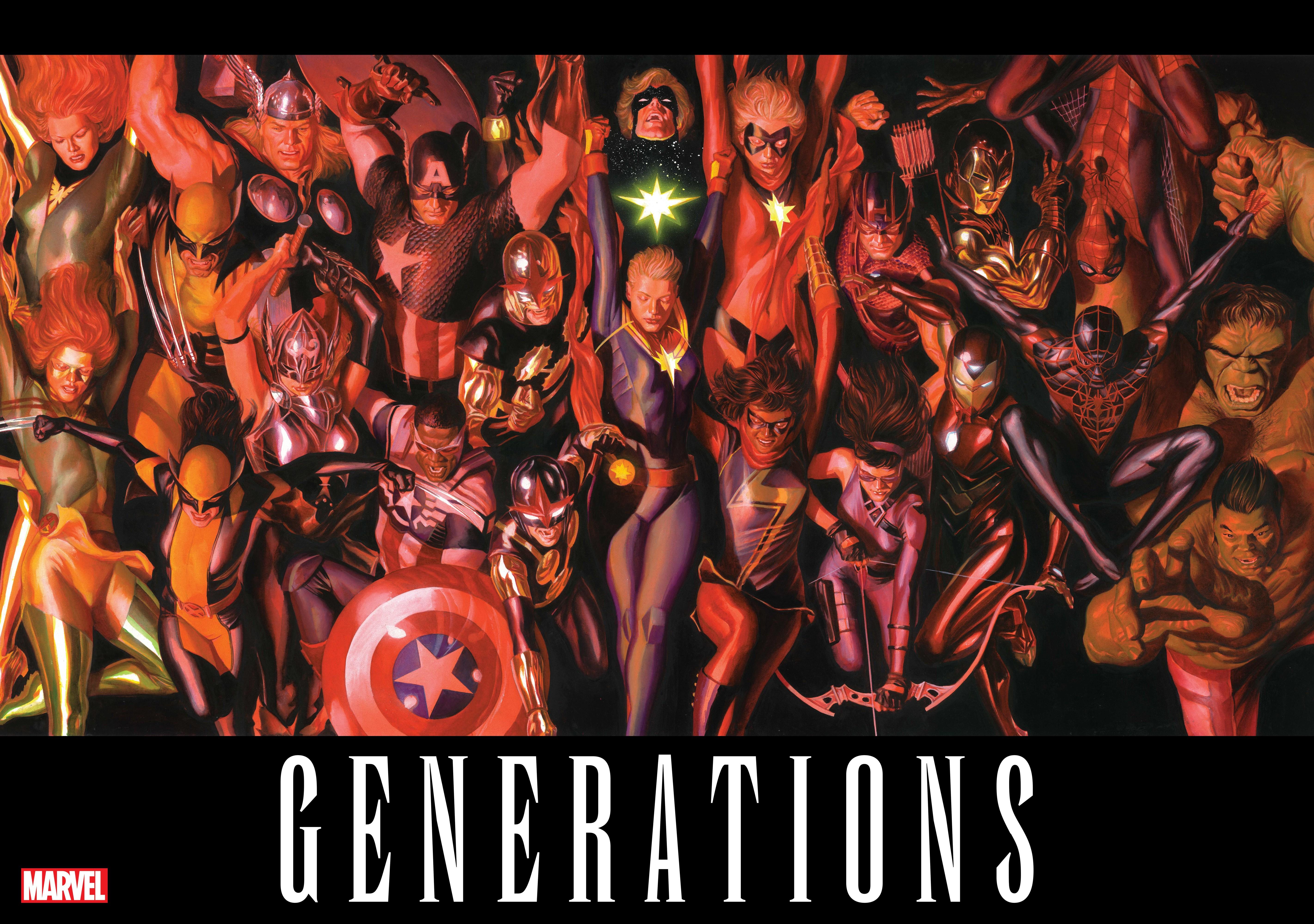 Compare and Contrast Marvel's Legacy Heroes with Generations