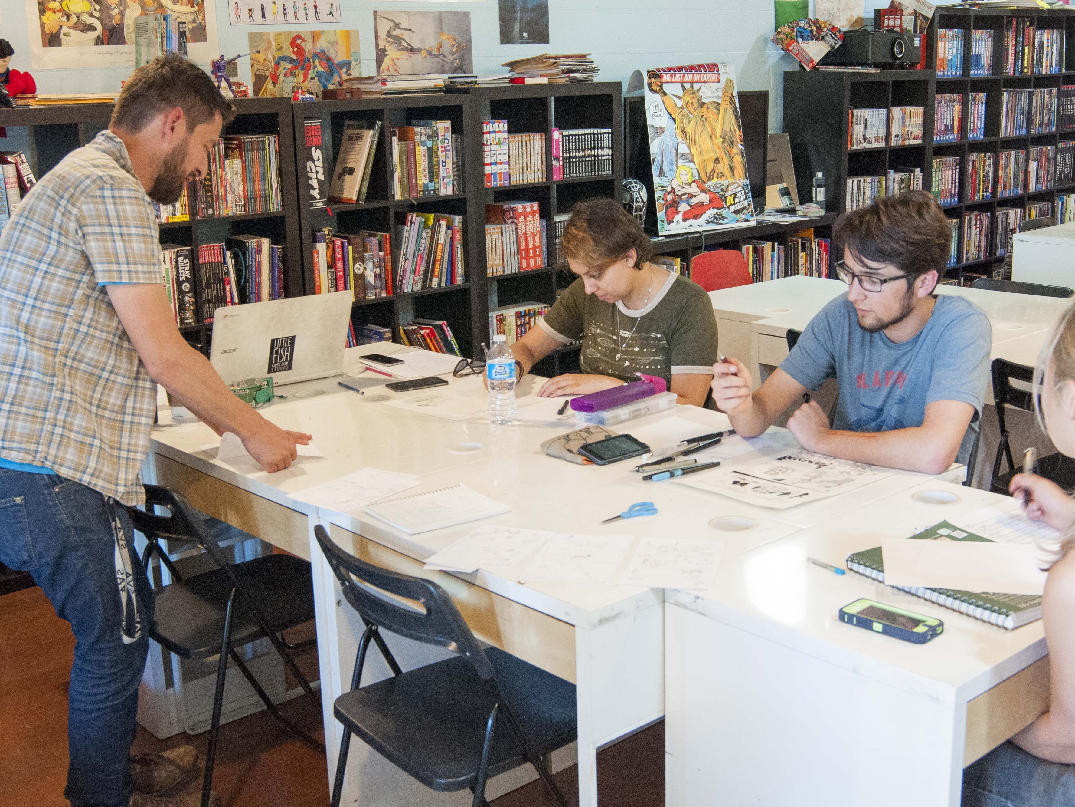 San Diego’s Little Fish Comic Studio Is Educating A New Generation of ...