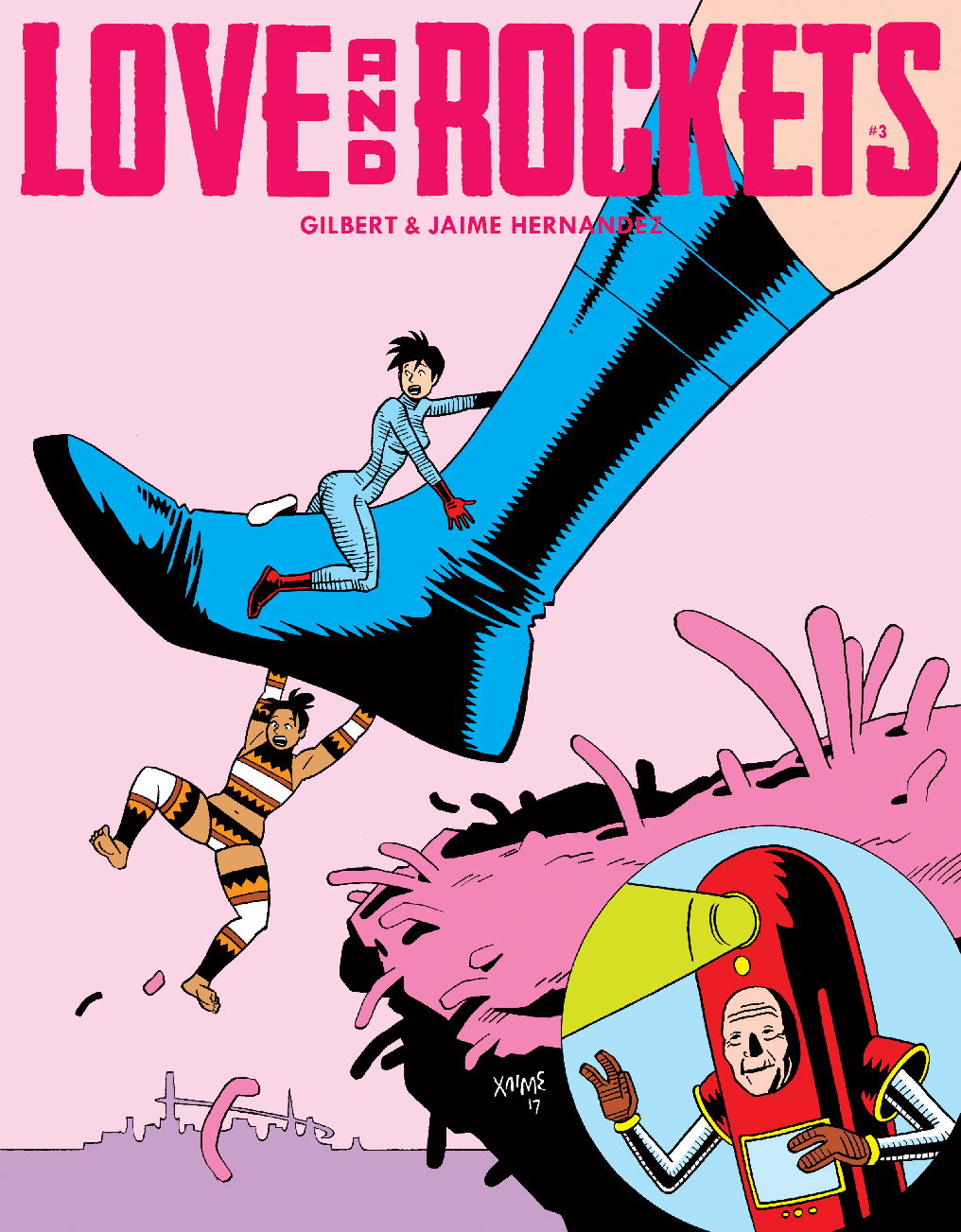 Love and Rockets! Cover to Cover! A Walkthrough of All The Covers From the  First Volume! 