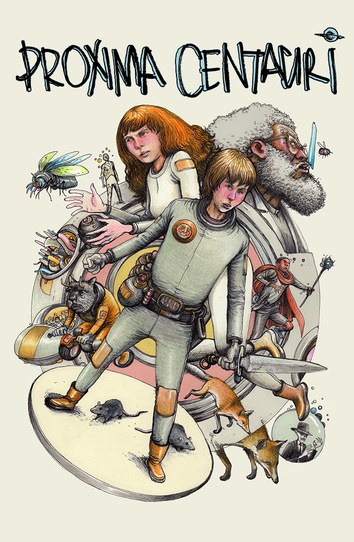 A Year Of Free Comics Farel Dalrymple Launches The Haunting Sf Comic Proxima Centauri The Beat