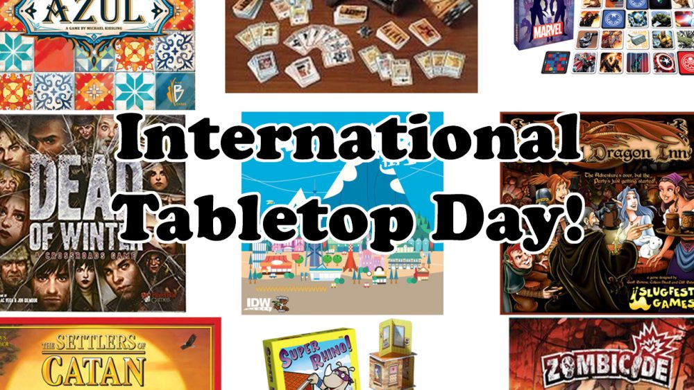 Celebrating International Tabletop Day with Some Personal Beat Staff