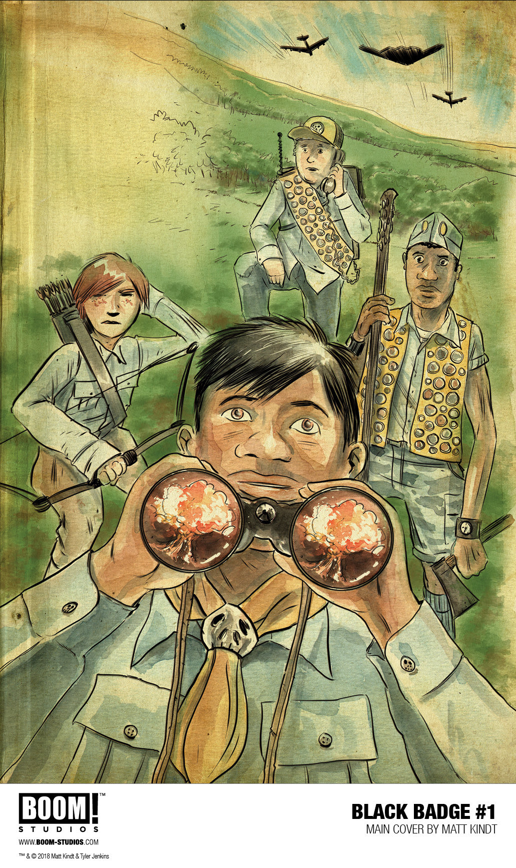 “Black Badge” – Matt Kindt and Tyler Jenkins send the Boy Scouts on a Black Ops Mission