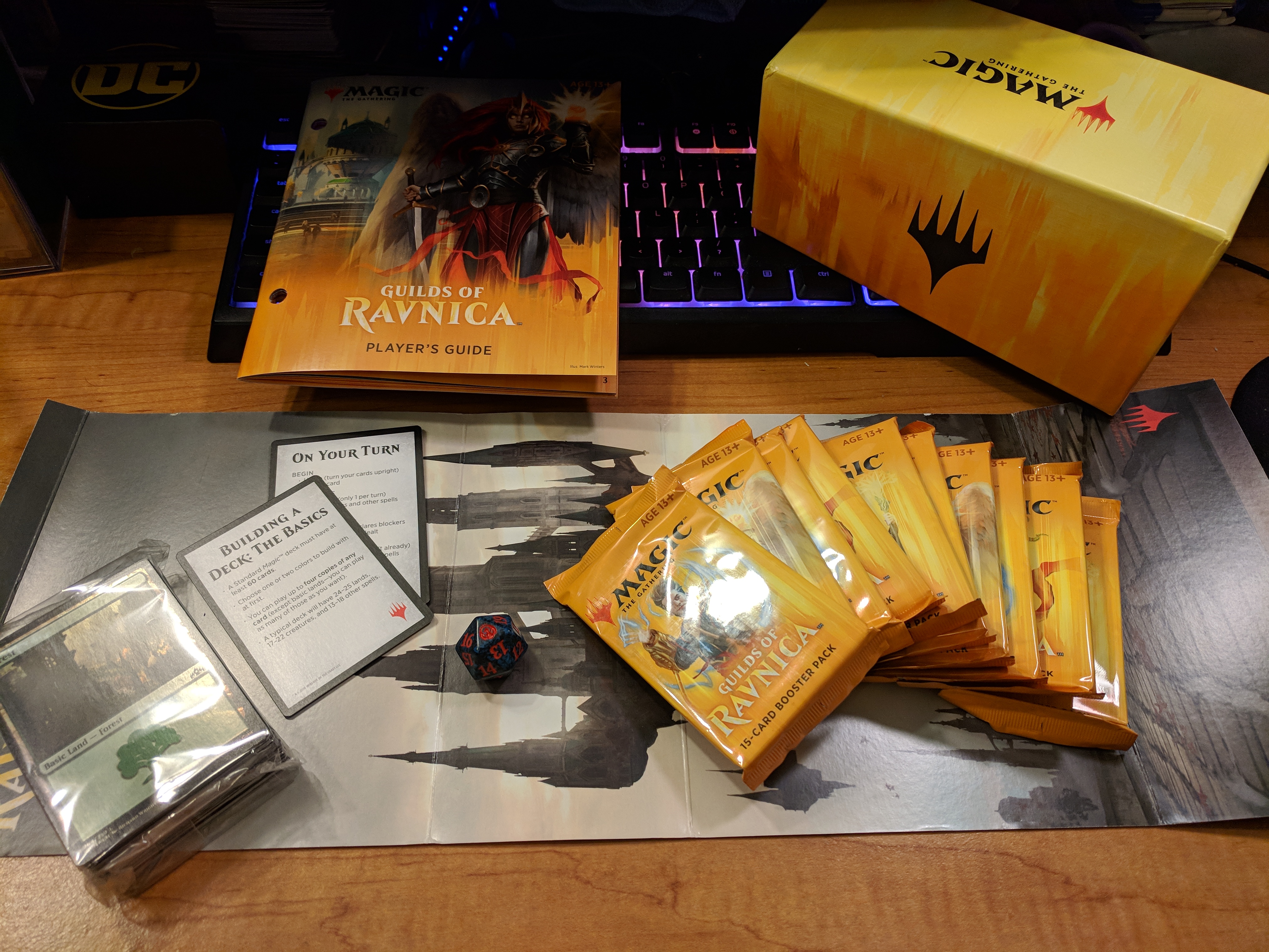 MTG Guilds of Ravnica Booster Pack x3 ENGLISH Unopened Free Shipping! 