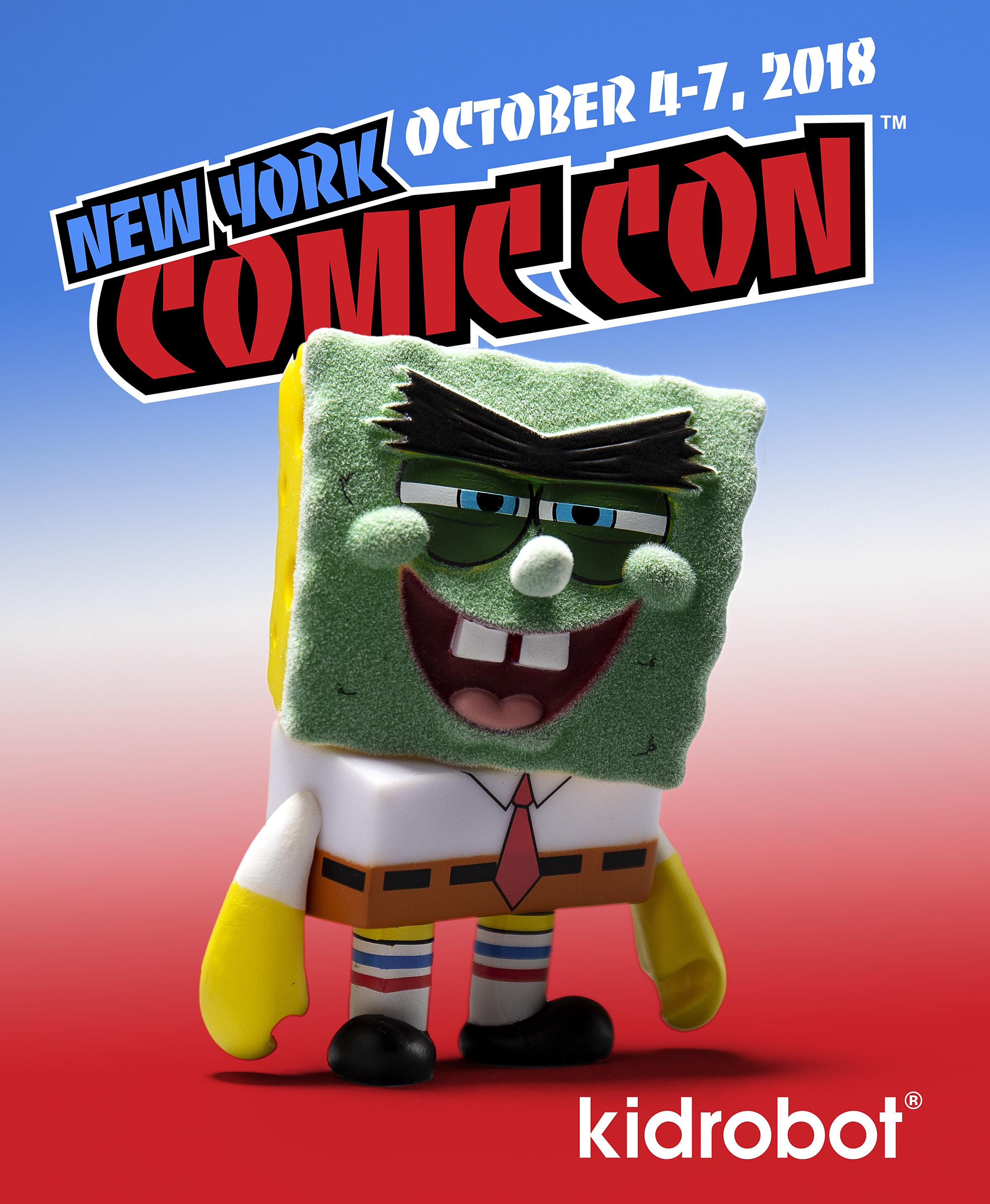 Kidrobot hot sale spongebob sdcc
