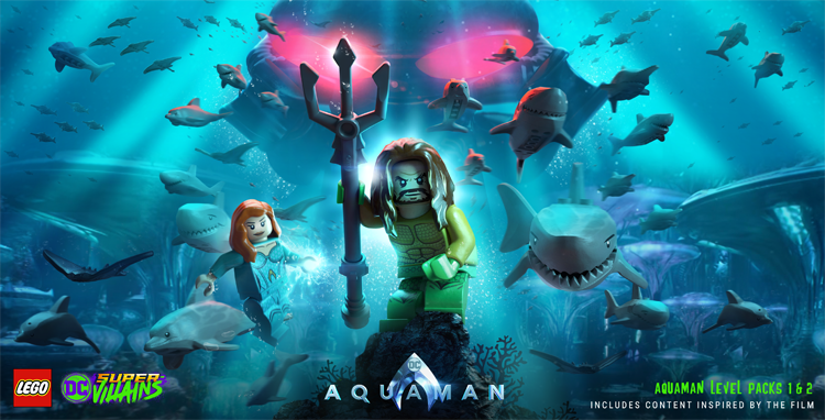 LEGO DC Super-Villains Aquaman DLC Landscape