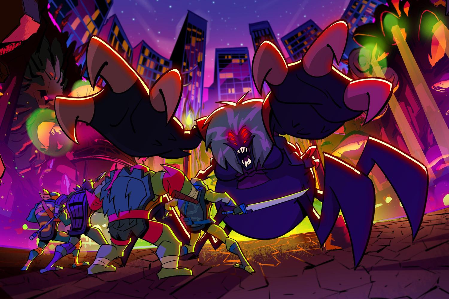FIRST LOOK: Lena Headey Voices Giant Spider in RISE OF THE TMNT Cartoon
