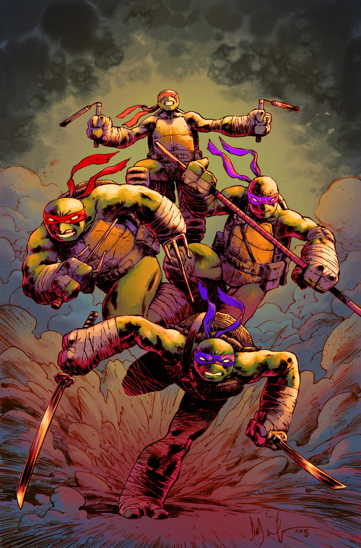 FCBD19_G_IDW Publishing_TMNT Countdown City War_2