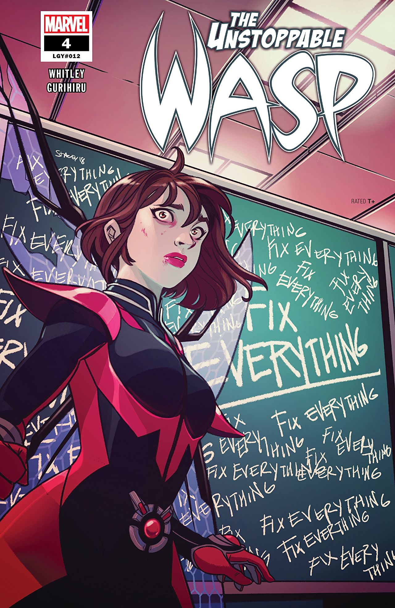 Unstoppable Wasp #4 Cover