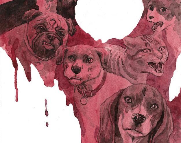 Dorkin and Thompson reunite for new BEASTS OF BURDEN miniseries (UPDATED)