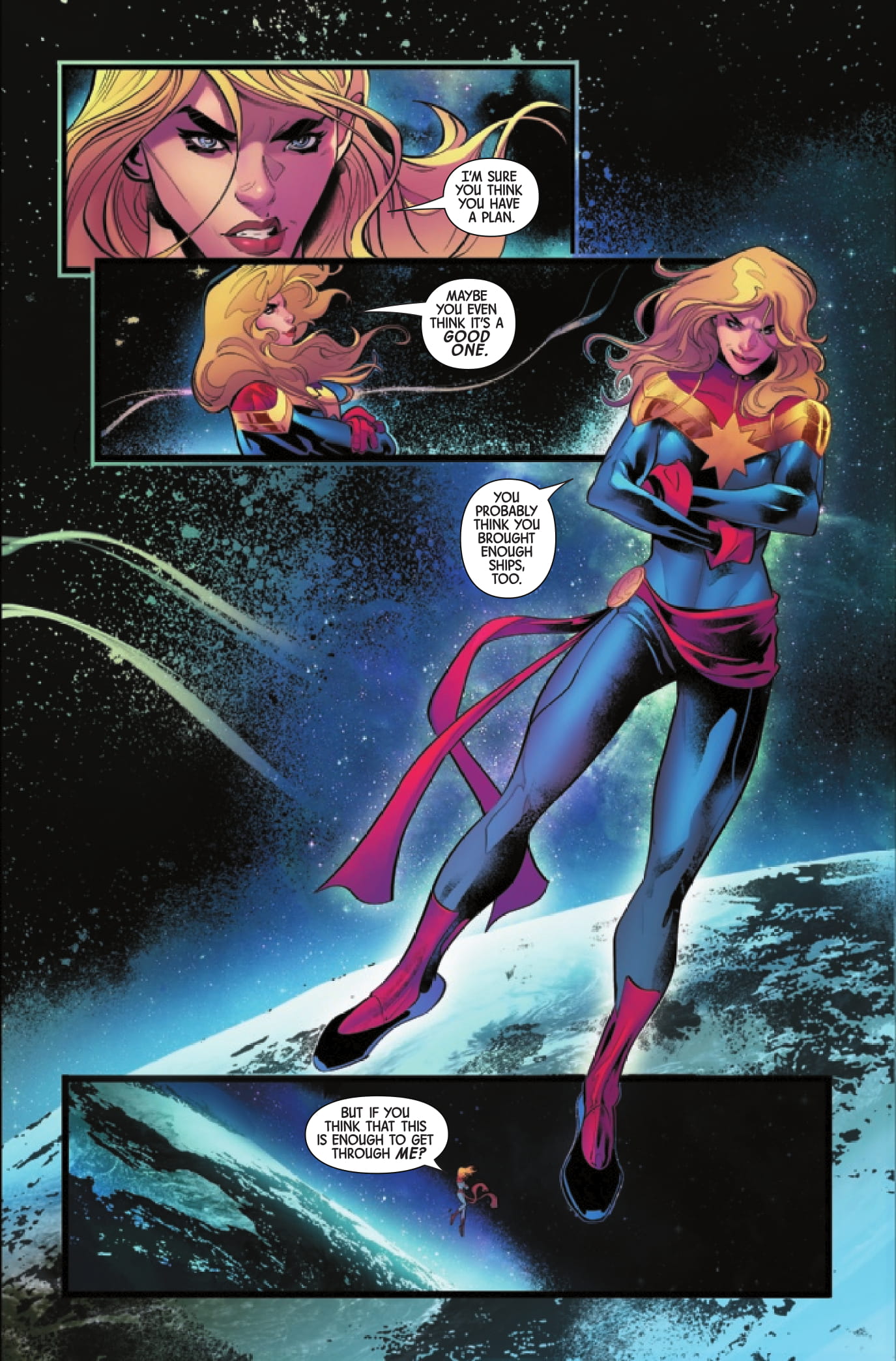 Captain Marvel: Braver & Mightier page 1