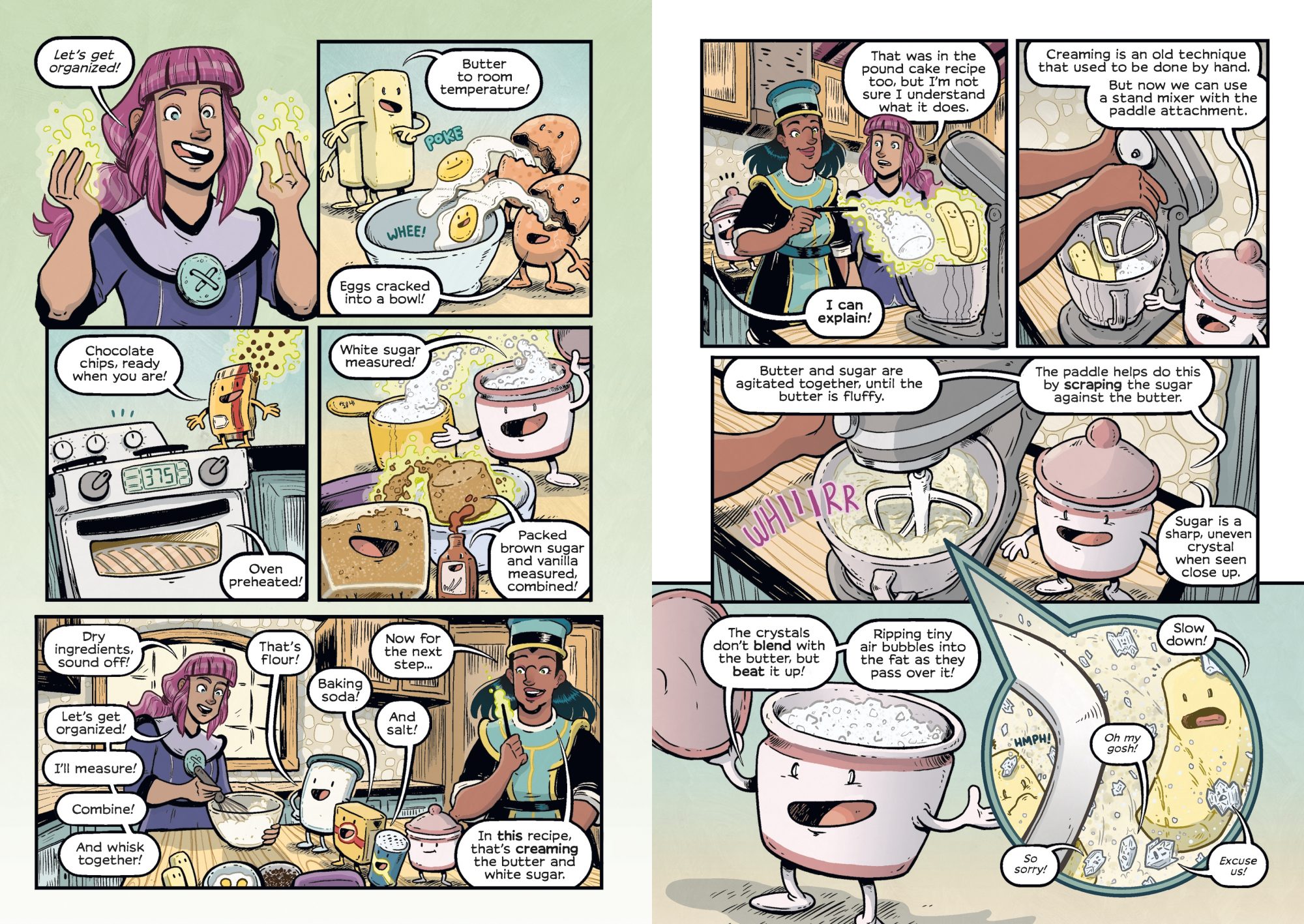 We Baked these Cookies from MAKER COMICS: BAKE LIKE A PRO! and they ...