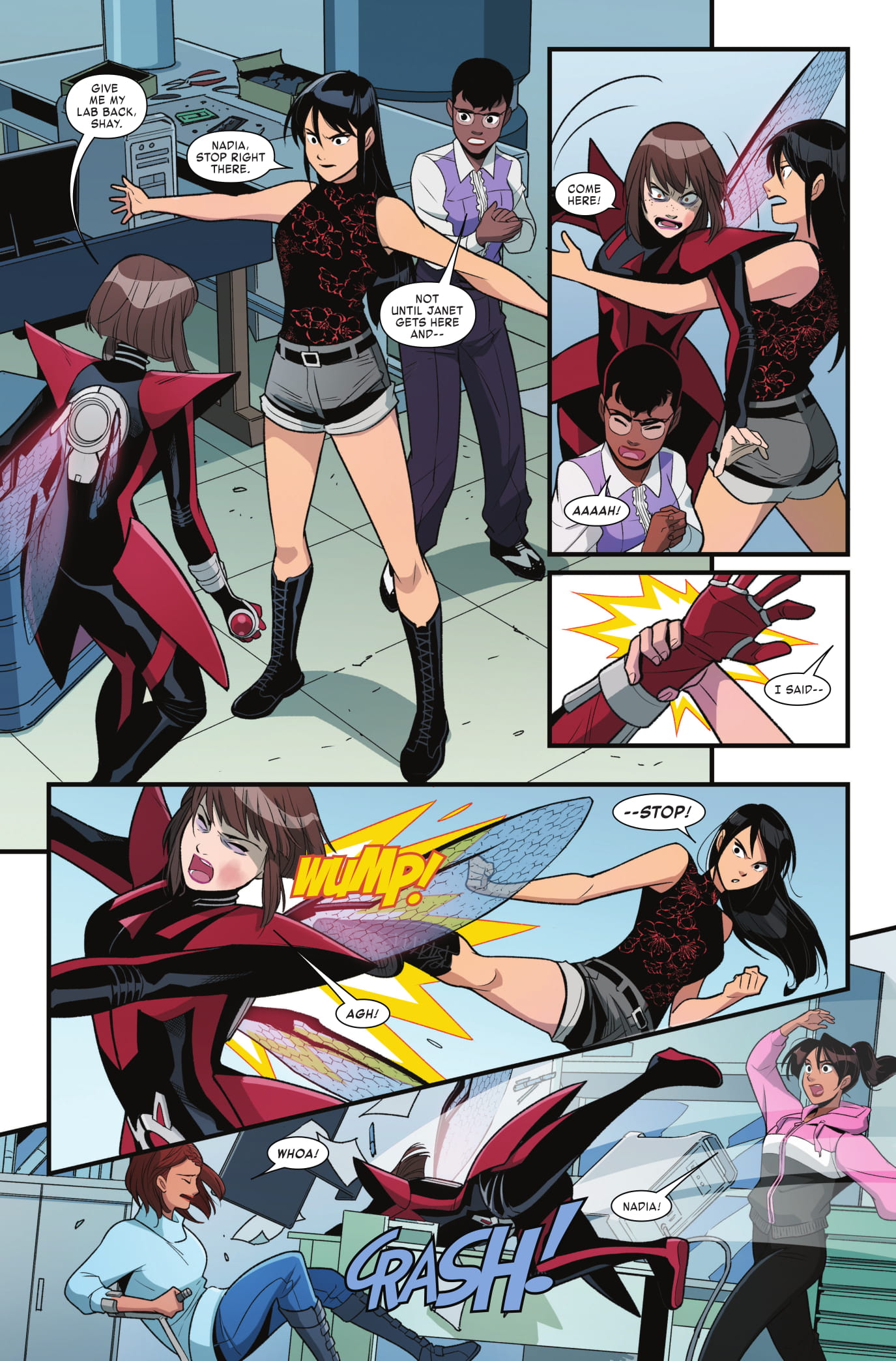 Unstoppable Wasp #5 page 3